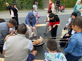 Brøndby Kommunes fælleselevråd holder workshop og kommer med ideer til den nye skole